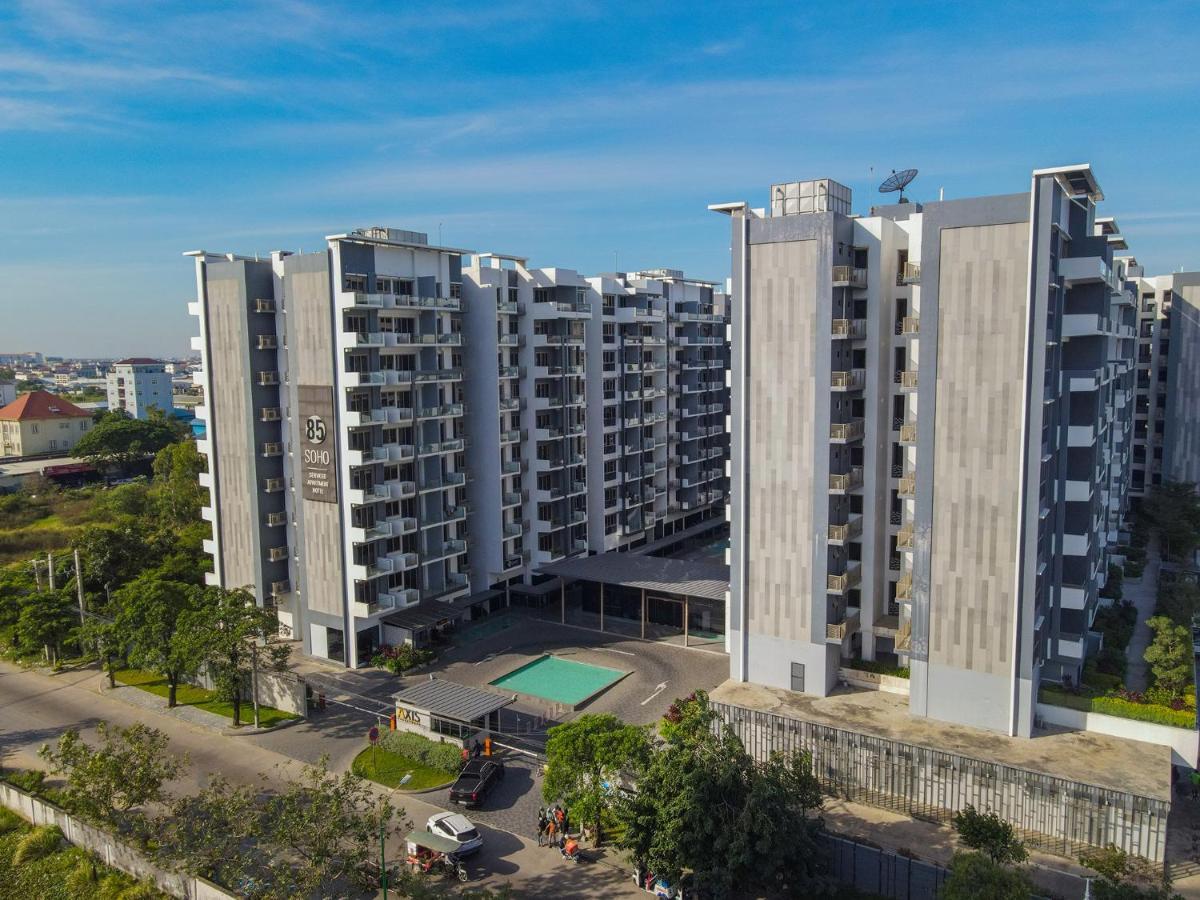 85 SOHO Hotel&Apartment Phnom-Penh Buitenkant foto