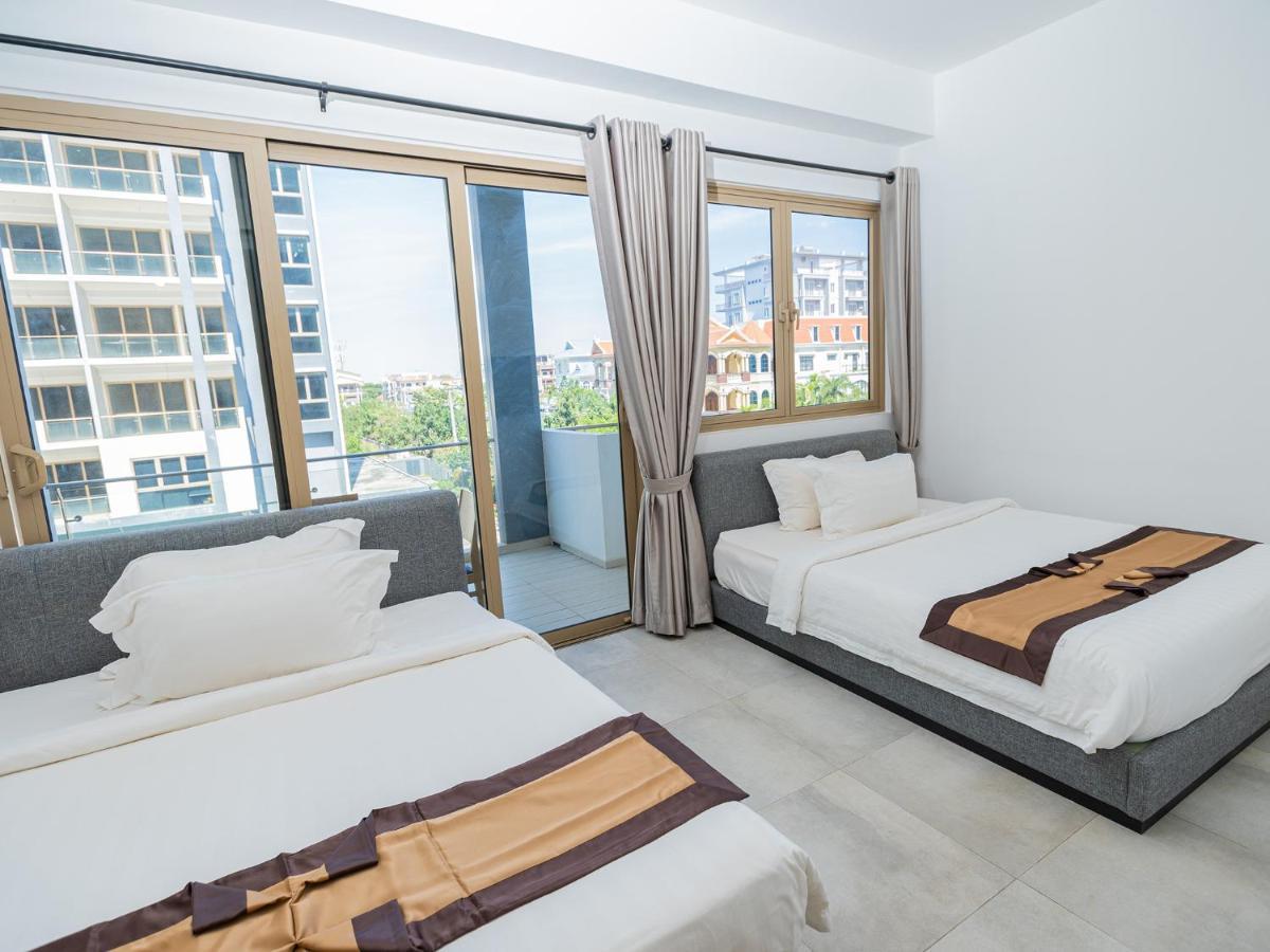 85 SOHO Hotel&Apartment Phnom-Penh Buitenkant foto